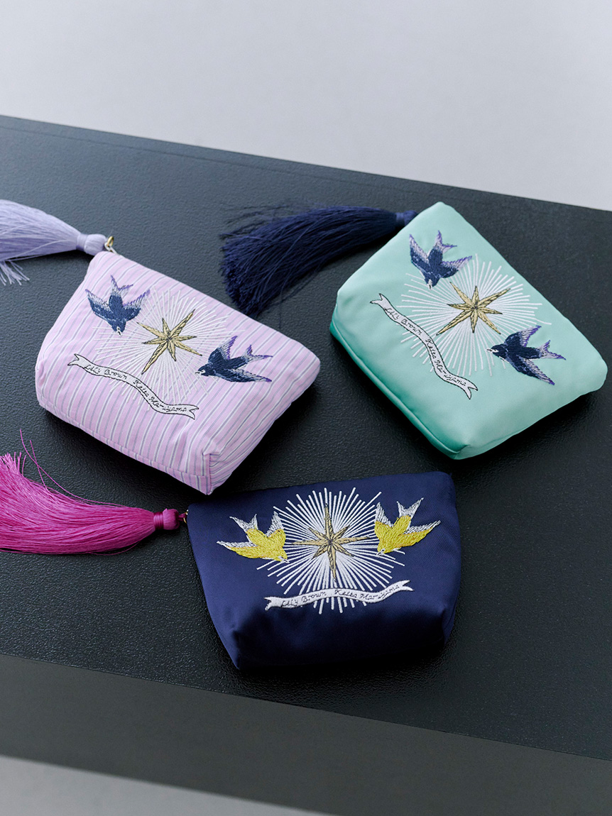 LILY BROWN×KEITA MARUYAMA】刺繍タッセルポーチ(雑貨)｜ファッション
