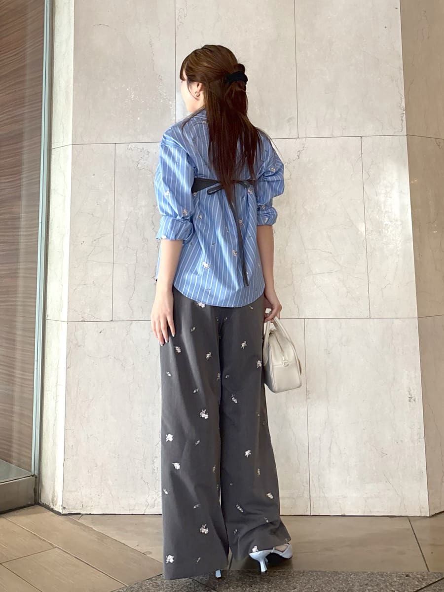 LILY BROWN×KEITA MARUYAMA】エンブロイダリートライアングルスカーフ