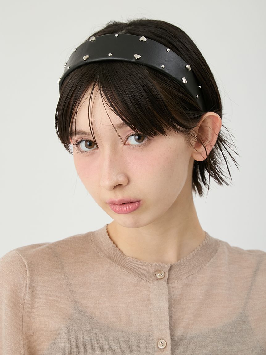 スタッズカチューシャ(ヘッドアクセサリー)｜アクセサリー｜LILY BROWN