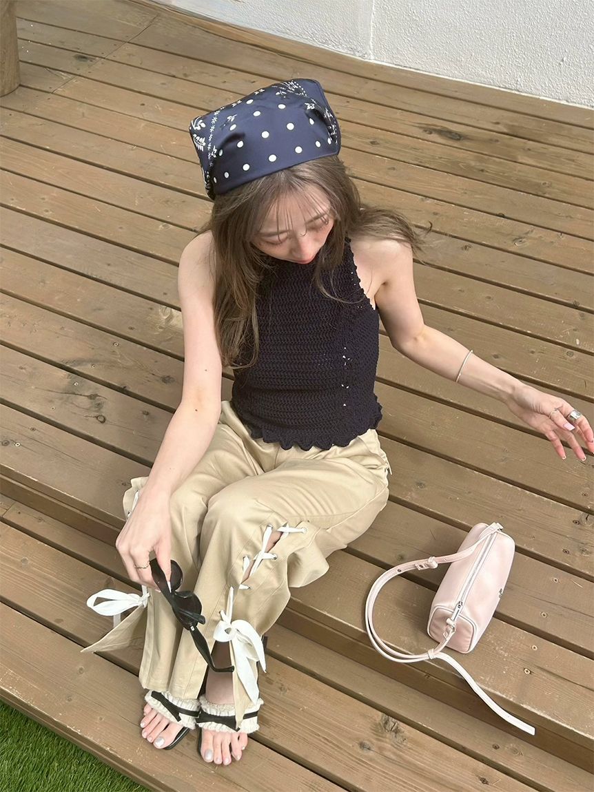ペイズリードットスカーフ(ストール・マフラー)｜ファッション雑貨