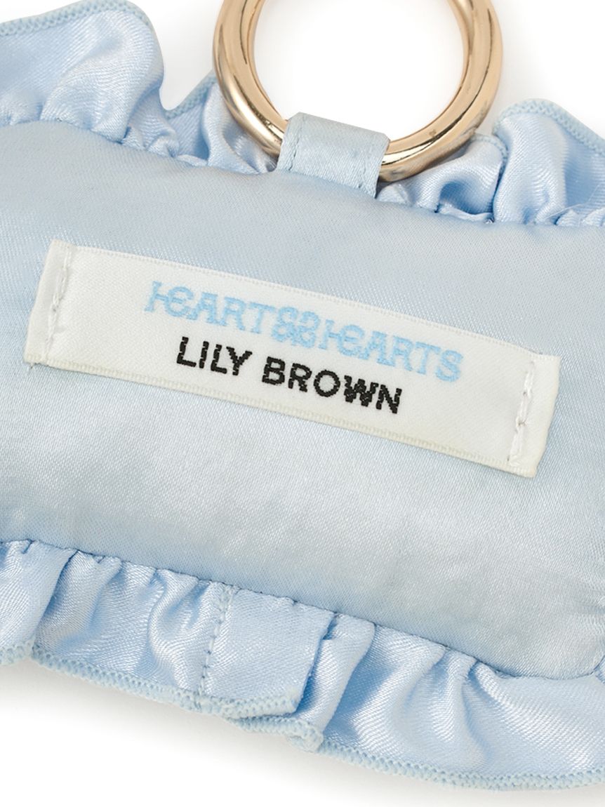 LILY BROWN×Hearts2Hearts】ロゴ刺繍クッションチャーム(その他