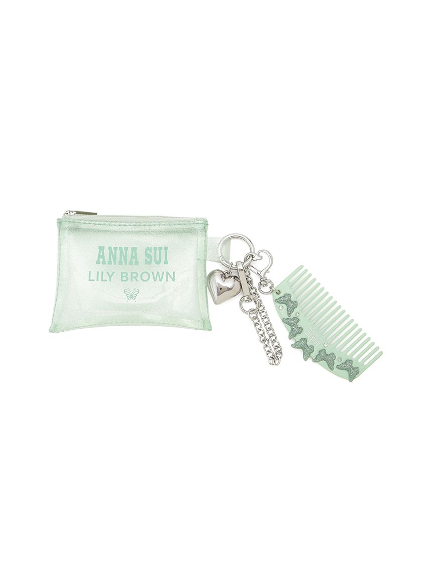 LILY BROWN×ANNA SUI】コームポーチセットチャーム(雑貨
