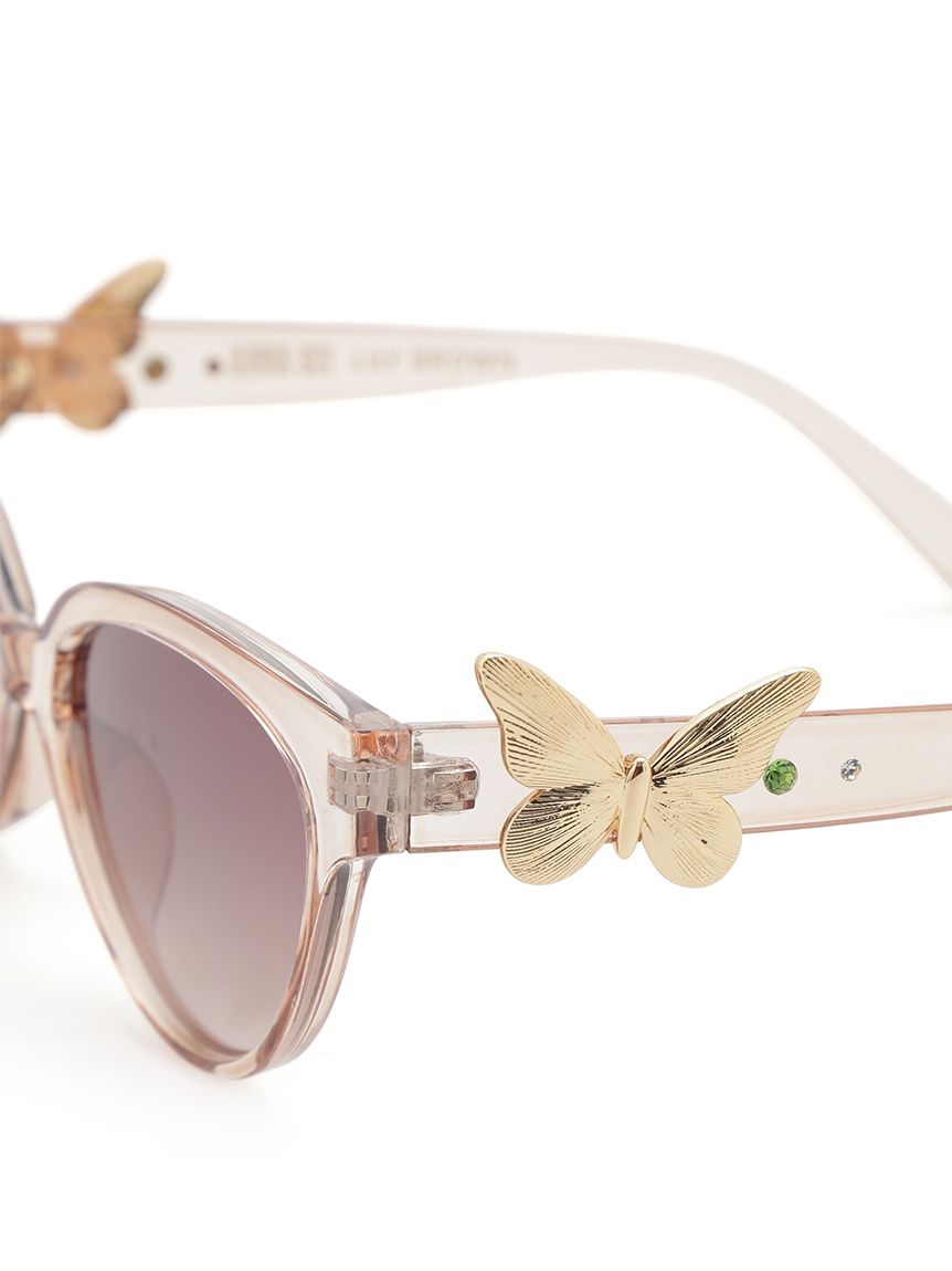 新品　LILY BROWN×ANNA SUI バタフライモチーフ付きサングラス LILY BROWN×ANNA SUI】バタフライモチーフ付きサングラス(サングラス