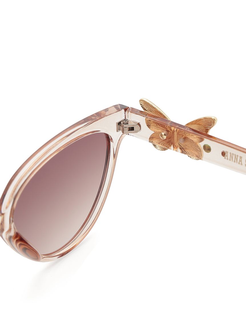 LILY BROWN×ANNA SUI】バタフライモチーフ付きサングラス(サングラス