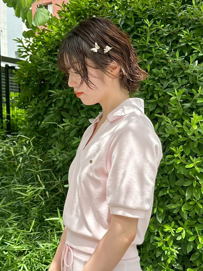 LILY BROWN×ANNA SUI】バタフライ＆ローズヘアクリップセット(ヘッド