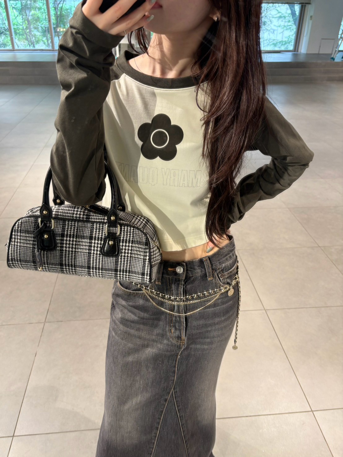 LILY BROWN×MARY QUANT】2連チェーンベルト(ベルト・サスペンダー