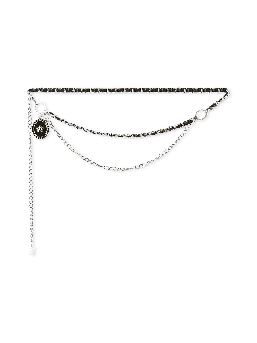 LILY BROWN×MARY QUANT】2連チェーンベルト(ベルト・サスペンダー