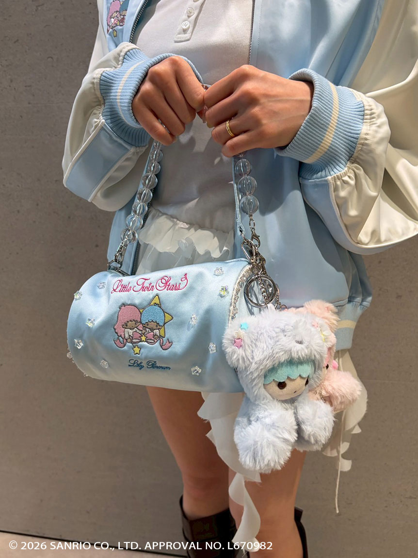 リトルツインスターズ（キキ＆ララ）】ぬいぐるみチャーム(雑貨