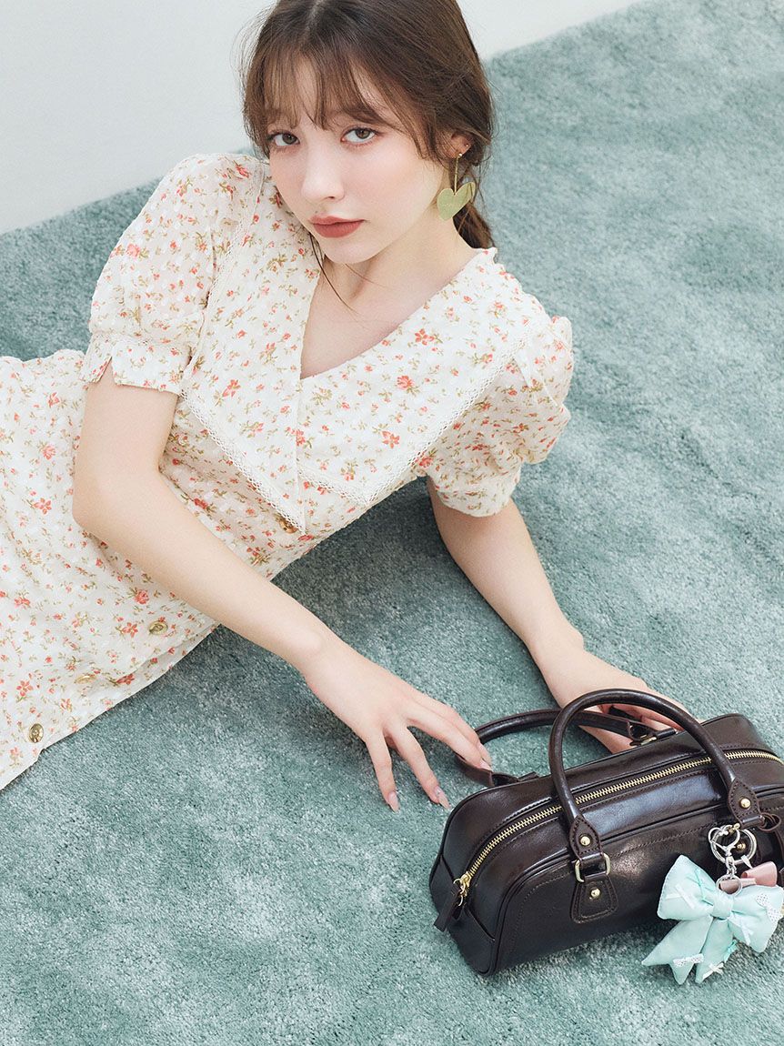 ロゼットチャーム(キーケース・キーホルダー)｜ファッション雑貨｜LILY