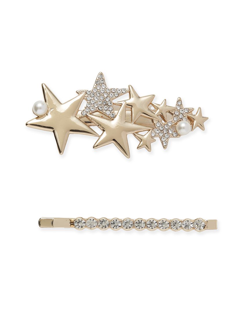 スターモチーフヘアクリップSET(ヘアアクセサリー)｜ACCESSORY｜LILY