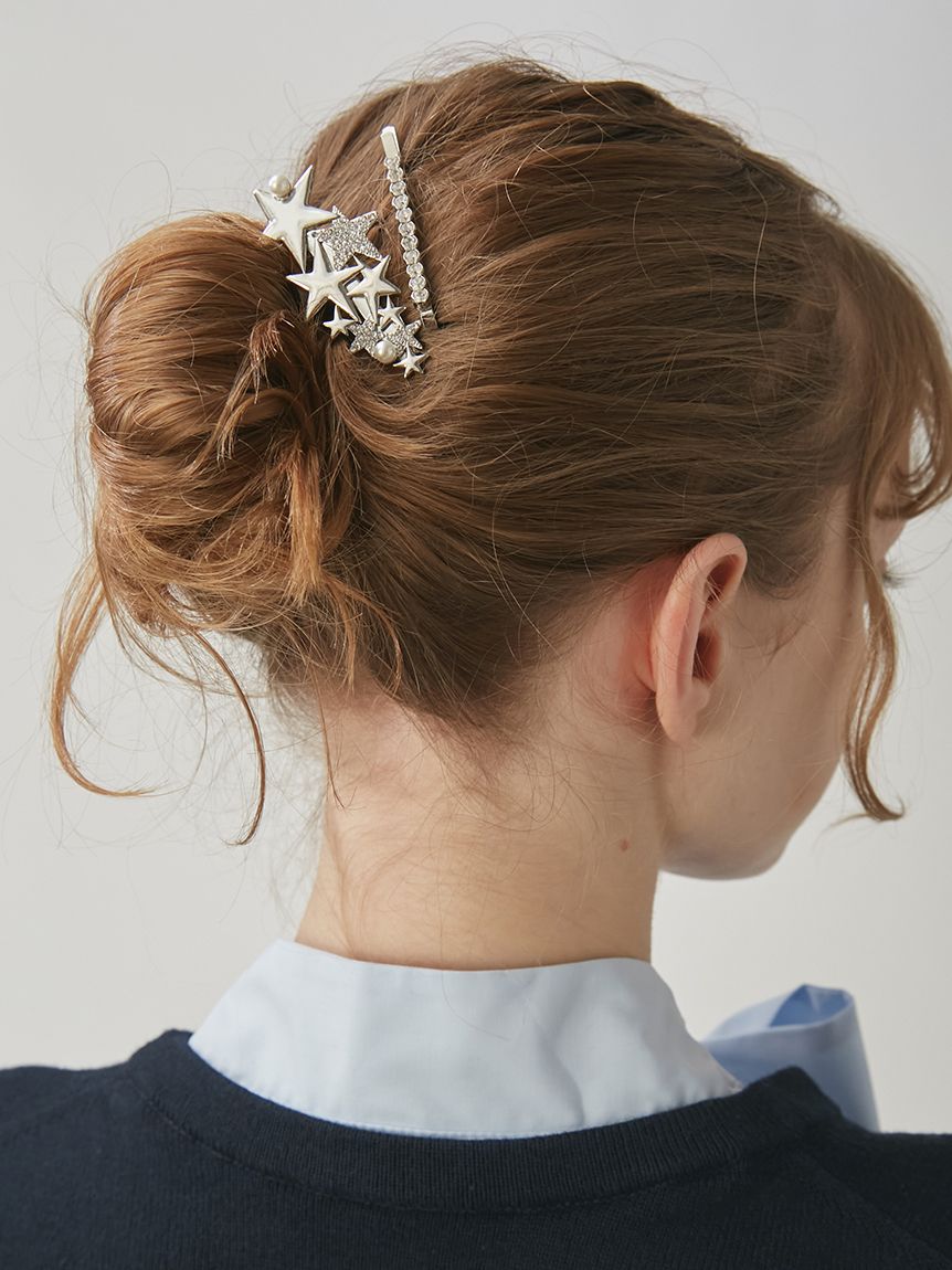 スターモチーフヘアクリップSET(ヘアアクセサリー)｜ACCESSORY｜LILY