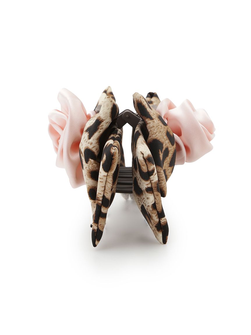 ダブルローズリボンバンスクリップ(ヘアアクセサリー)｜ACCESSORY