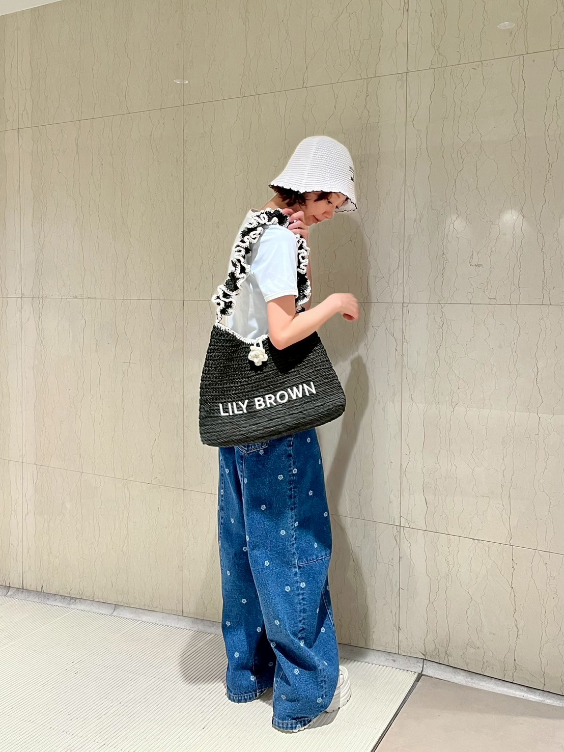 LILY BROWN×MARY QUANT】サマーバケットハット(帽子