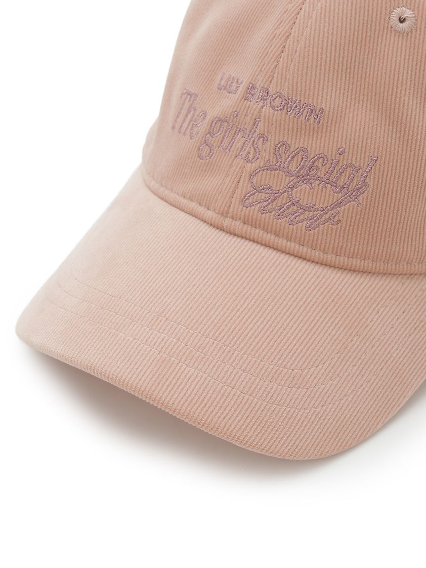エンブロイダリーロゴキャップ(帽子)｜ファッション雑貨｜LILY BROWN