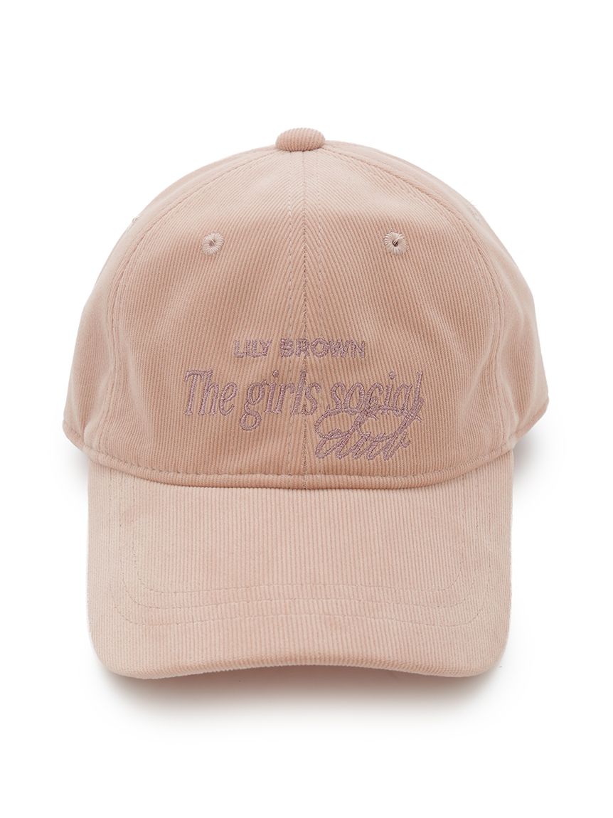 0926おまとめ エンブロイダリーロゴキャップ(帽子)｜ファッション雑貨｜LILY BROWN