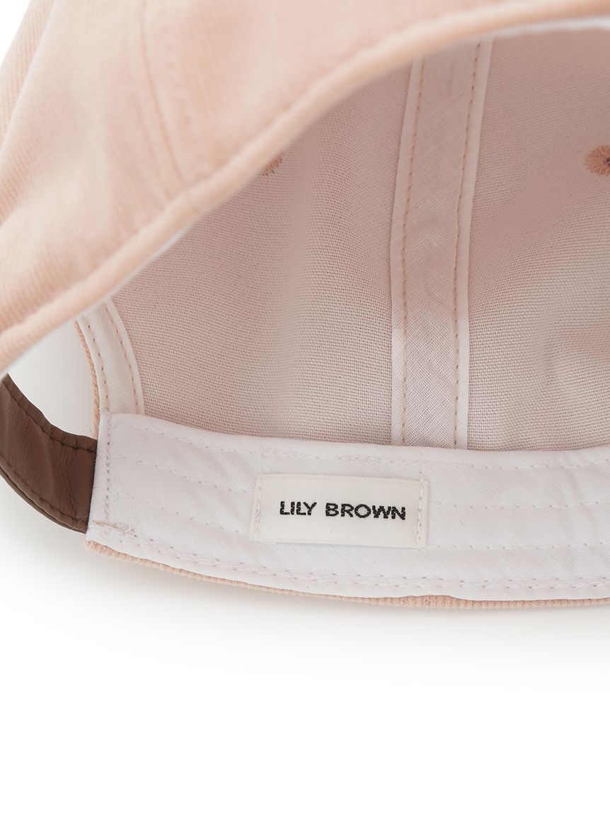 Lily Brownキャップ エンブロイダリーロゴキャップ(帽子)｜ファッション雑貨｜LILY
