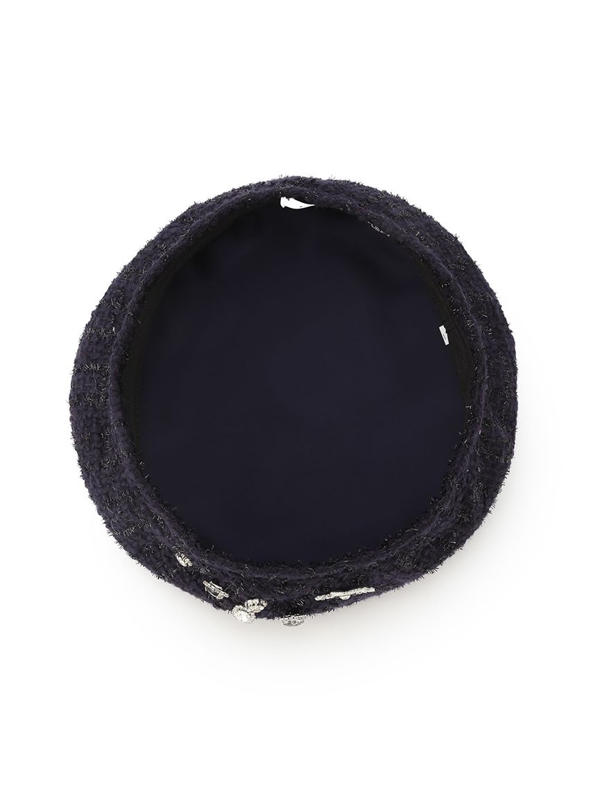 L.B CANDY STOCK]デコラティブベレー帽(Hearts2Hearts着用)(帽子