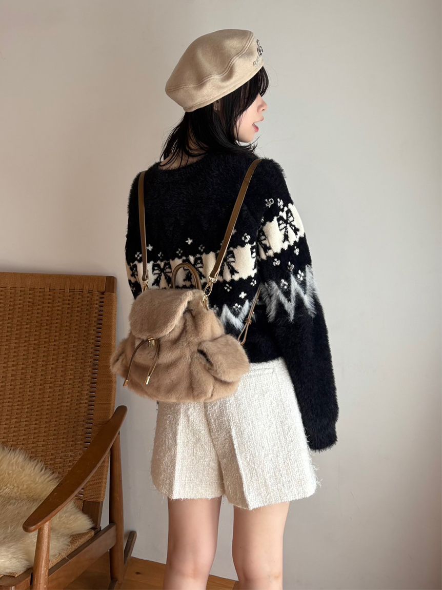 L.B CANDY STOCK]デコラティブベレー帽(Hearts2Hearts着用)(帽子