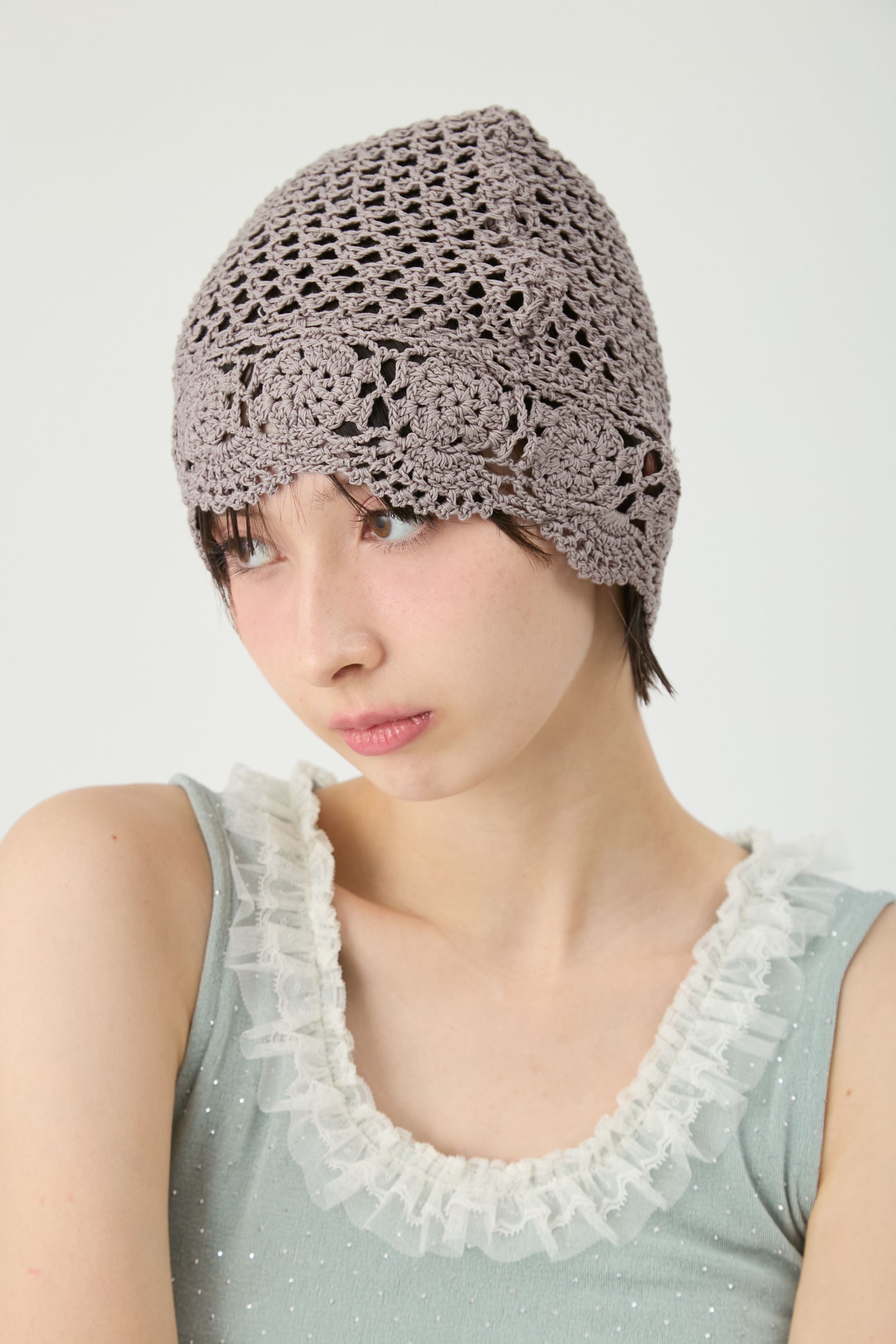 LITMUS ビーニー ニット帽 Lily LILY BROWN（リリーブラウン）の「【LILY BROWN×MARY QUANT】ニット