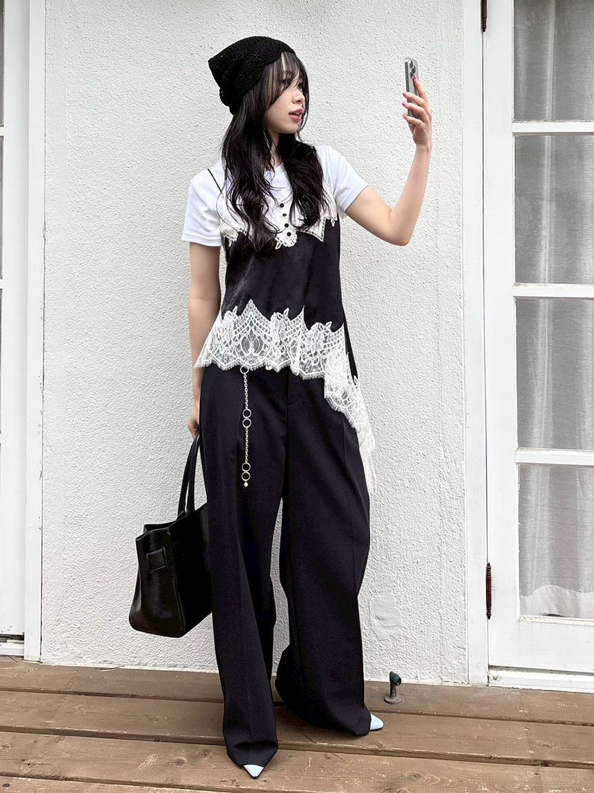 帽子 open sesame club FLEUR LACE BONNET OPEN SESAME CLUB】Cashmere blend fleur lace bonnet – CASA FLINE