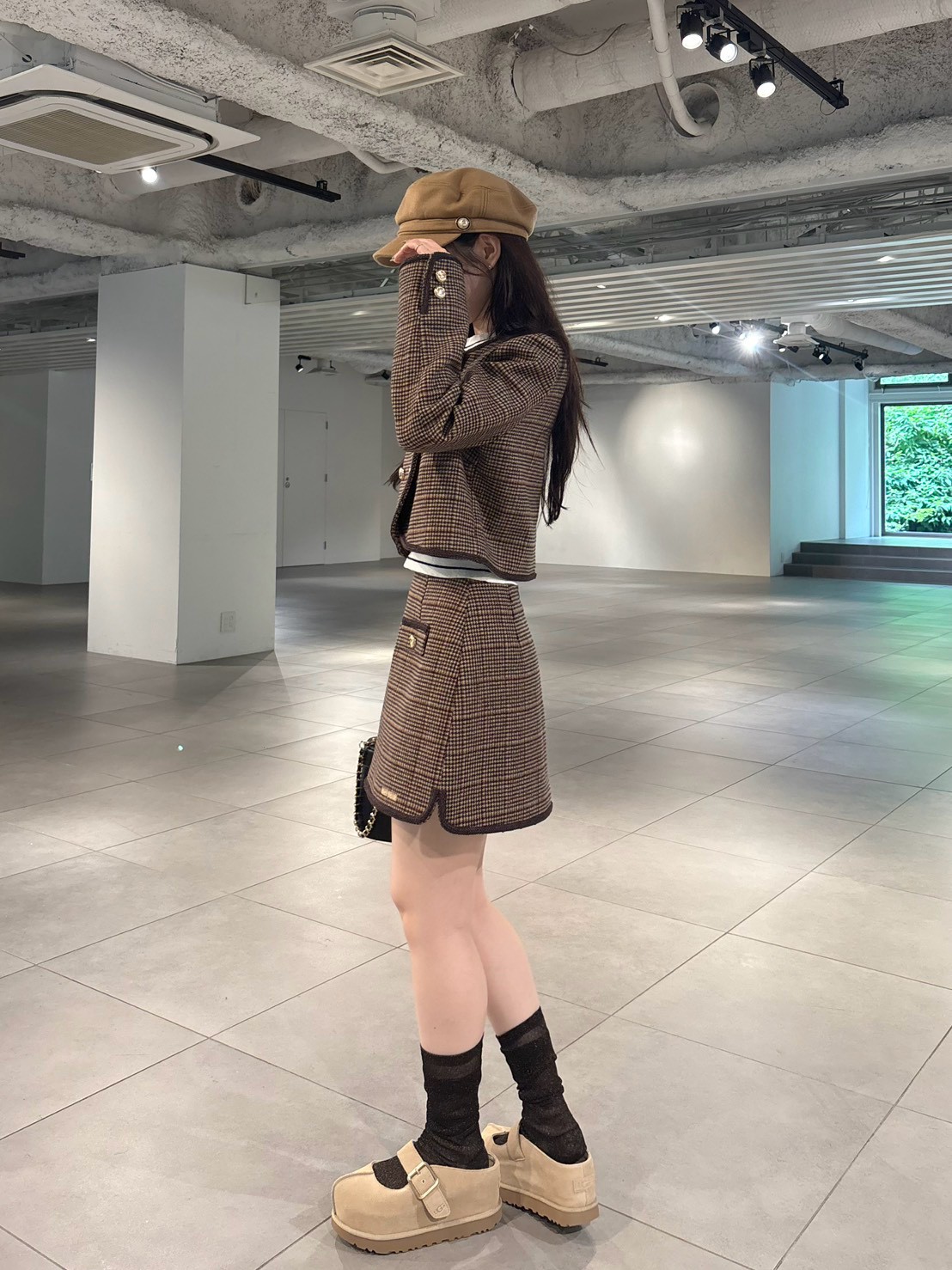 LILY BROWN×MARY QUANT】パールボタンキャスケット(キャスケット)｜HAT