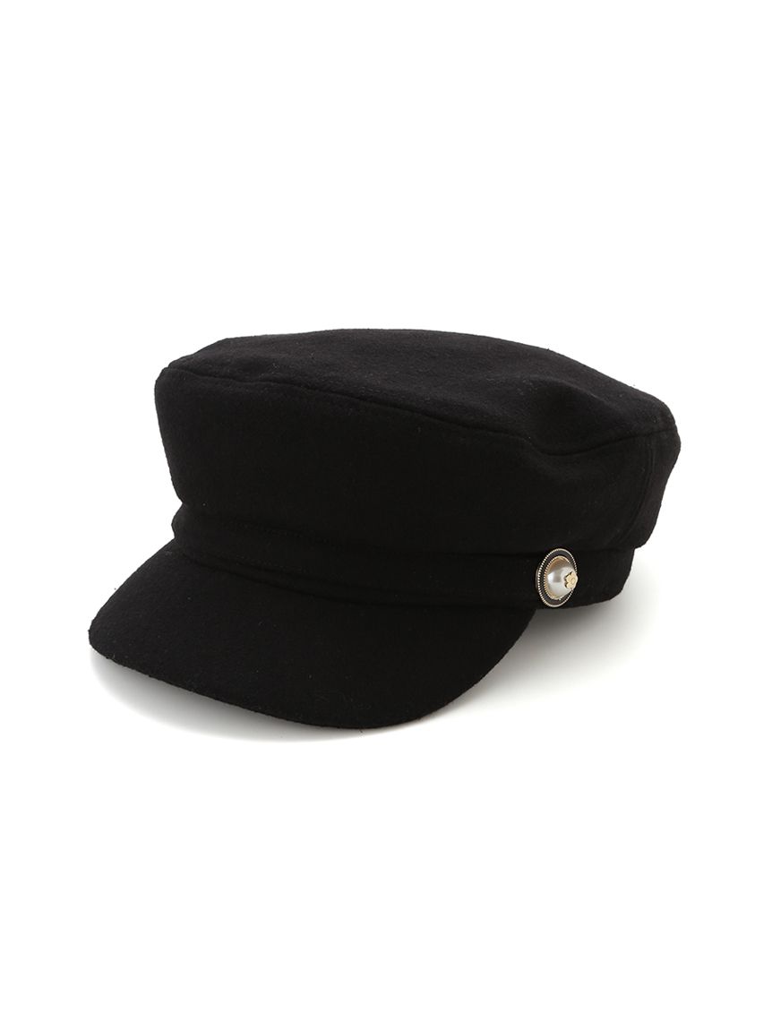 LILY BROWN×MARY QUANT】パールボタンキャスケット(帽子