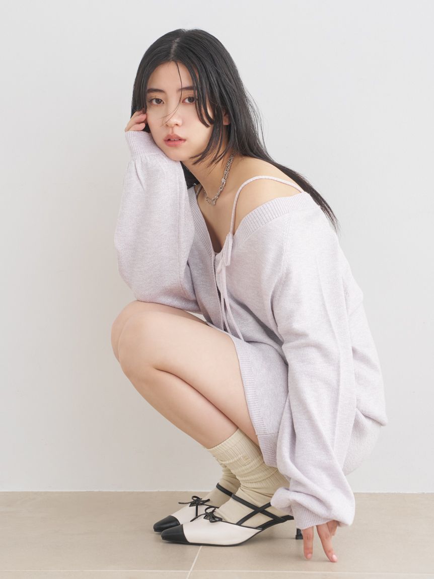 リボンパンプス(パンプス)｜シューズ｜LILY BROWN（リリー