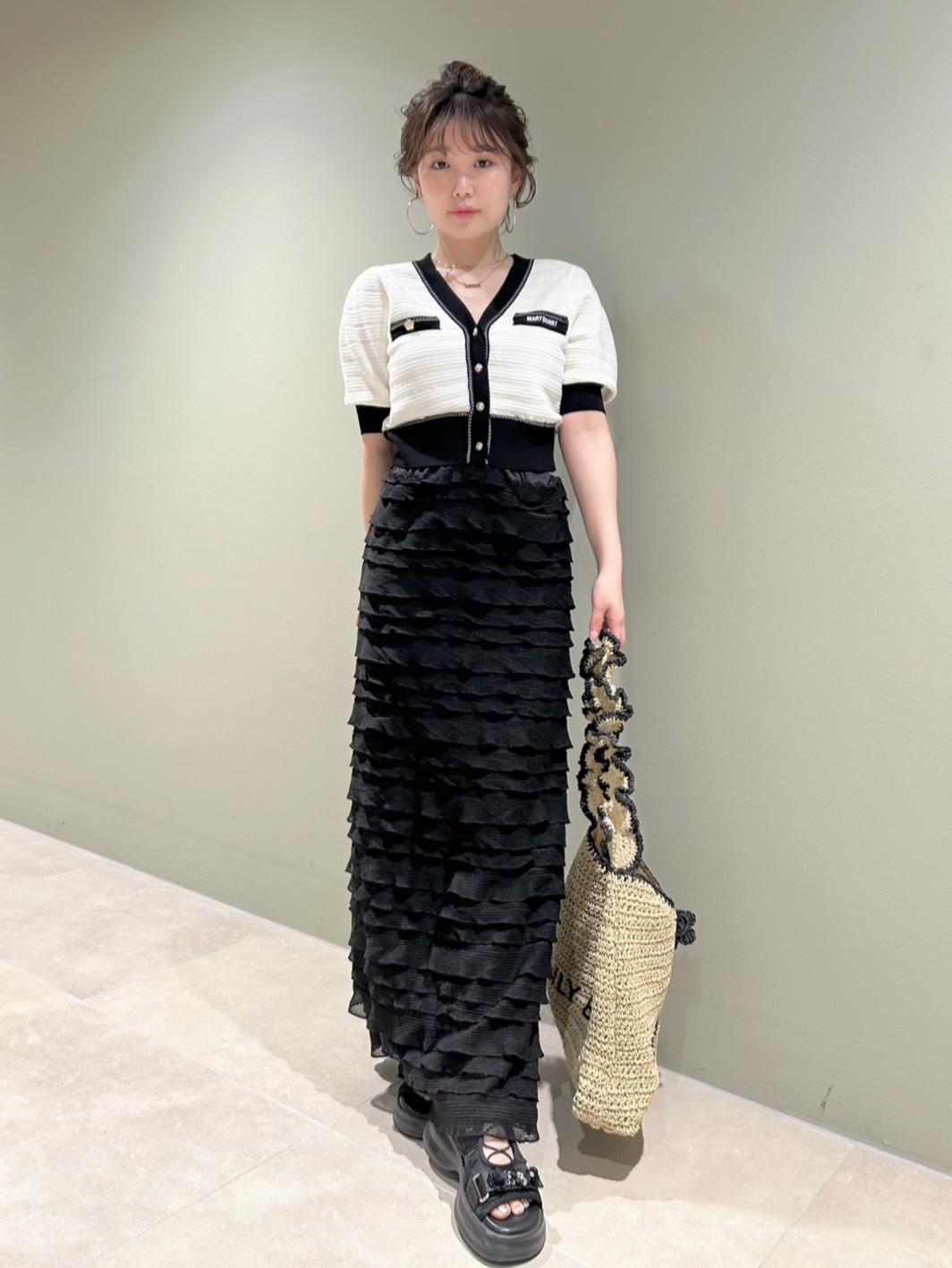 LILY BROWN×MARY QUANT　デイジーロゴスニーカーソールサンダル LILY BROWN｜【LILY BROWN×MARY QUANT】デイジーロゴモチーフ