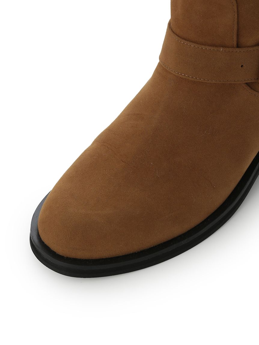 ブラウンレザーバックルブーツ LILY BROWN｜3バックルミドルブーツ | Rakuten Fashion(楽天