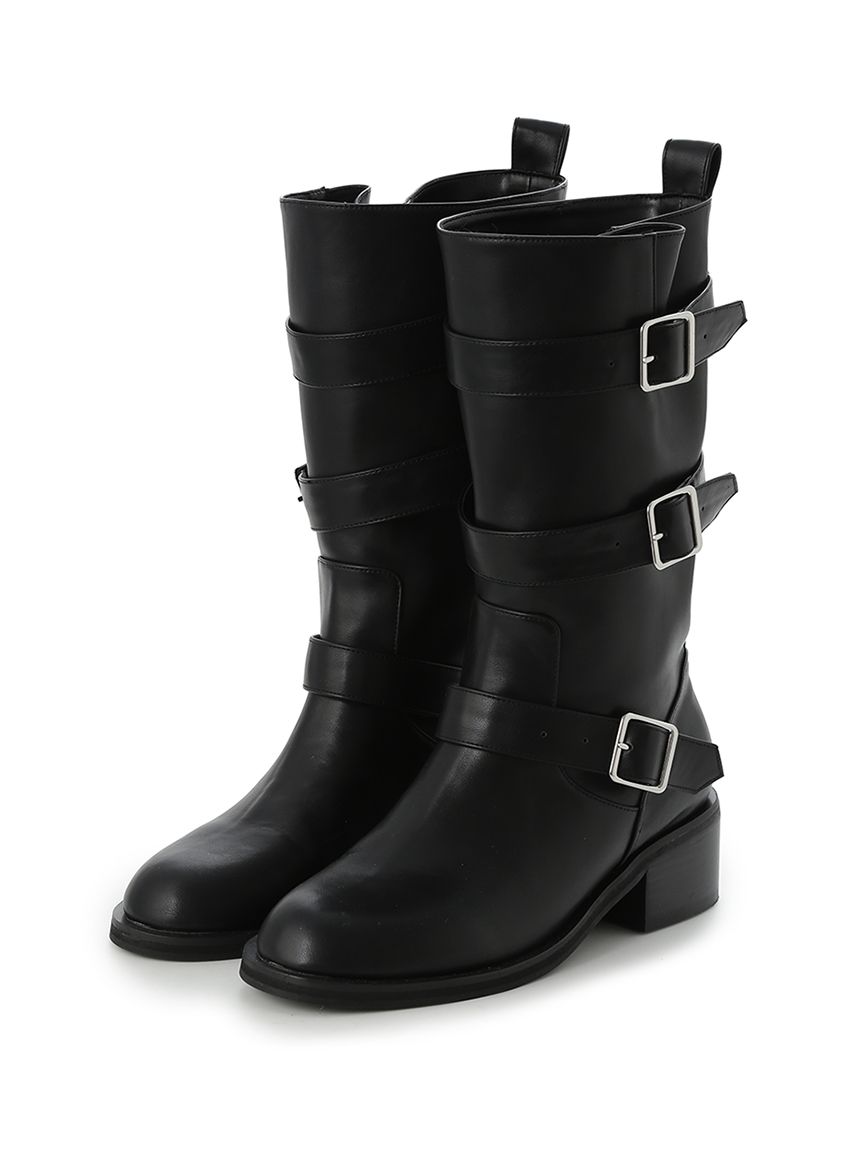 3バックルミドルブーツ(ブーツ)｜シューズ｜LILY BROWN（リリー