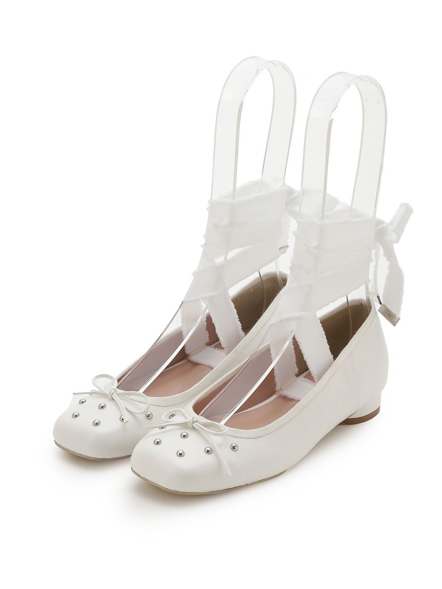 レースアップバレエシューズ(Hearts2Hearts着用)(パンプス)｜シューズ