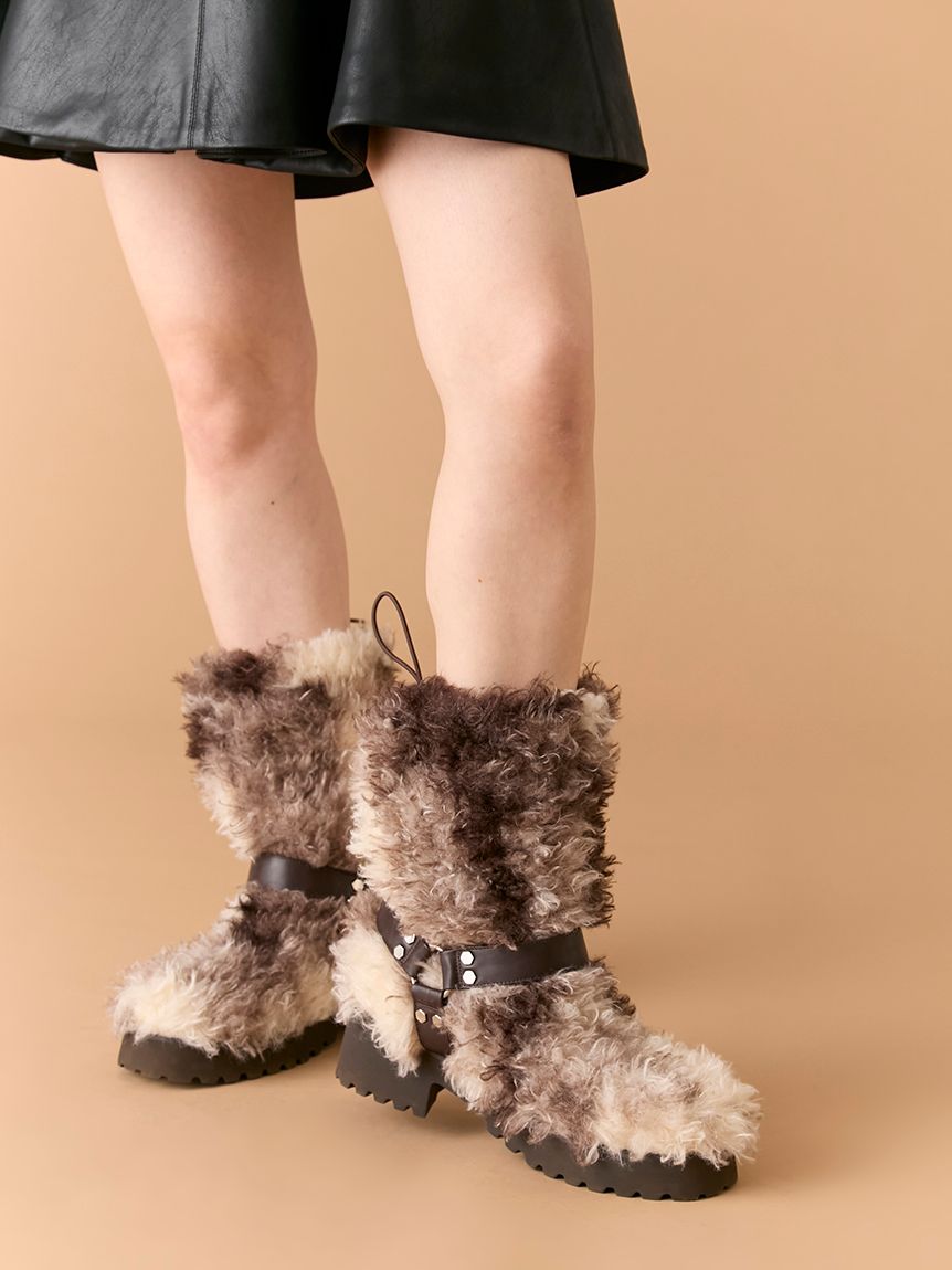 ハーネスストラップファーブーツ(Hearts2Hearts着用)(雑貨