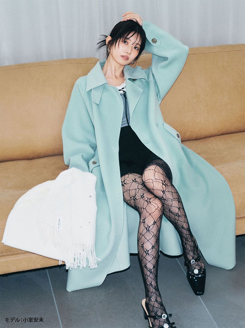 L.B CANDY STOCK]ビジューリボンストラップミュール(Hearts2Hearts着用