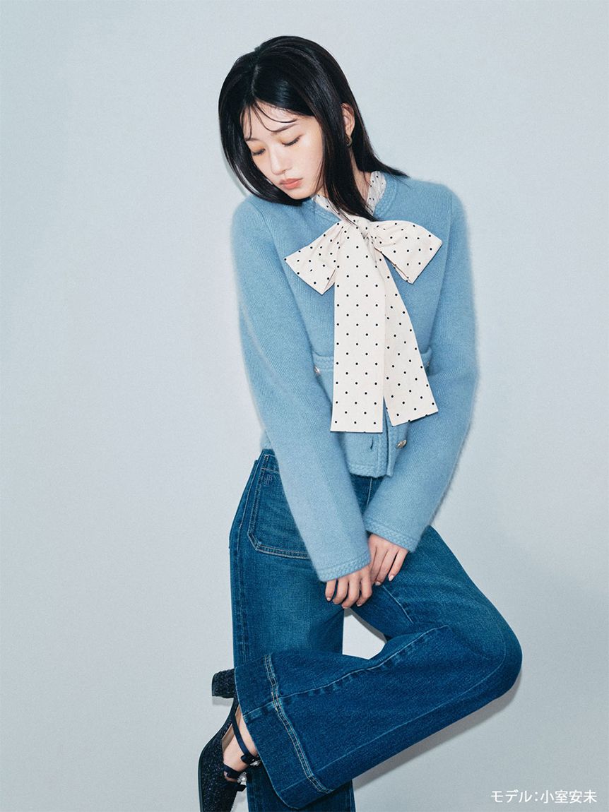 liliさん専用 L.B CANDY STOCK]ビジューリボンストラップミュール(Hearts2Hearts着用