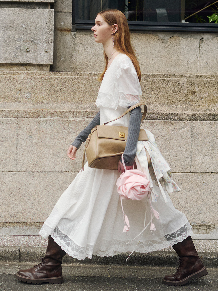 レースアップロングブーツ(雑貨)｜ファッション雑貨｜LILY BROWN