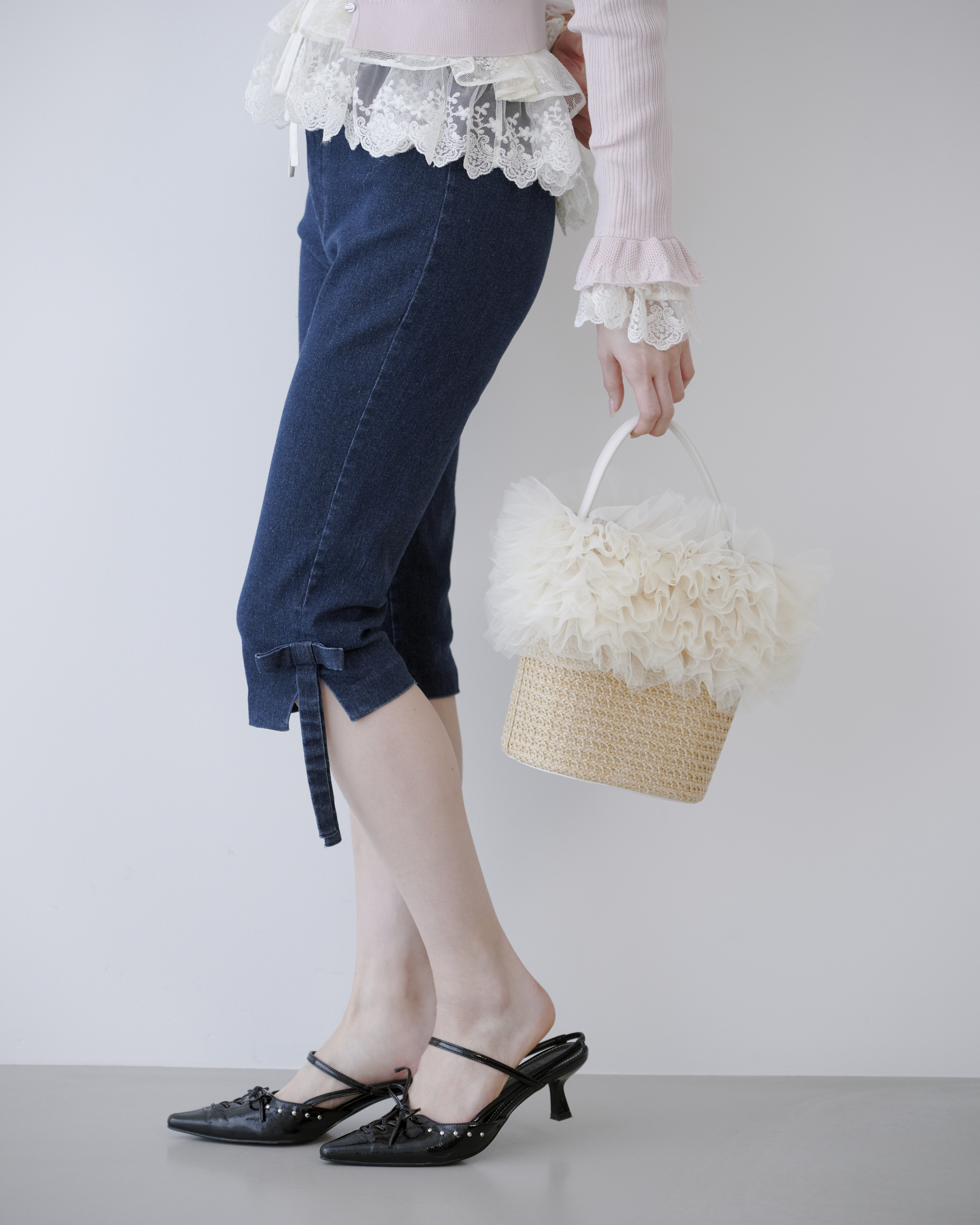 レースアップスリングバッグパンプス(パンプス)｜シューズ｜LILY BROWN