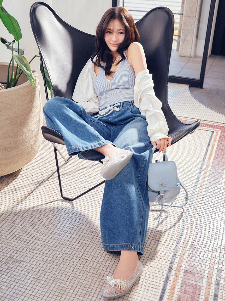 LILY BROWN×TEMPARATE 】JELLY SHOES(フラットシューズ)｜シューズ