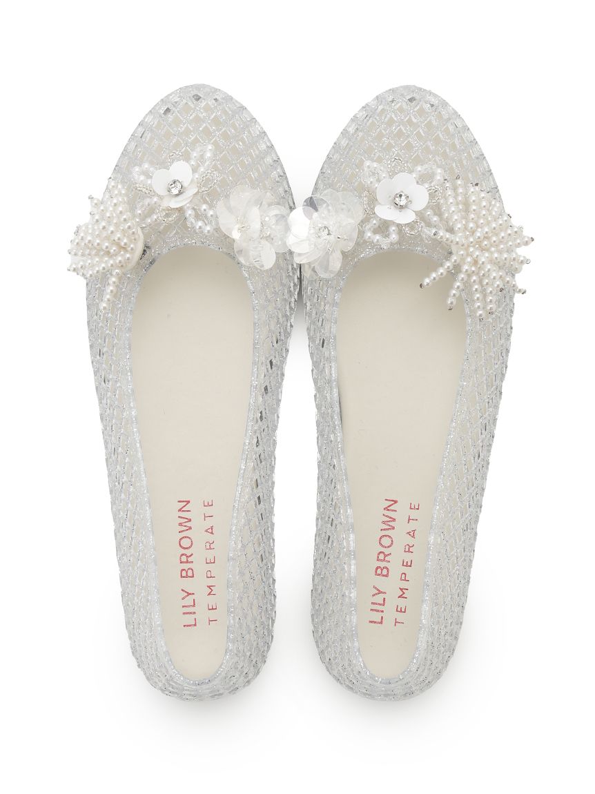 LILY BROWN×TEMPARATE 】JELLY SHOES(フラットシューズ)｜シューズ
