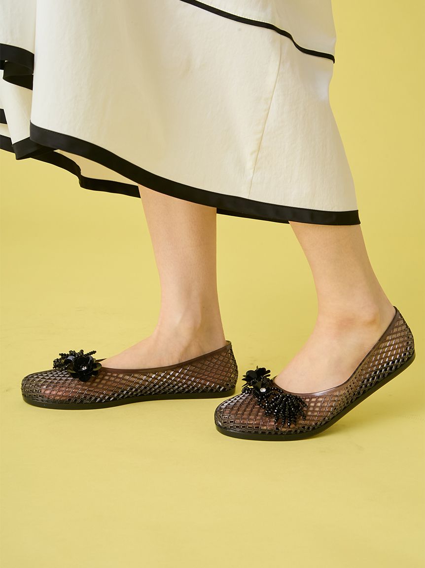 LILY BROWN×TEMPARATE 】JELLY SHOES(フラットシューズ)｜シューズ
