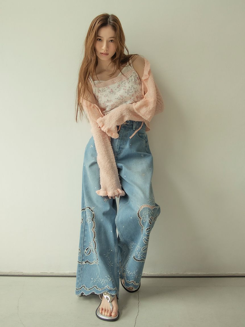 メタルハートトングサンダル(サンダル)|シューズ|LILY BROWN(リリー メタルハートトングサンダル(サンダル)|シューズ|LILY BROWN(リリー