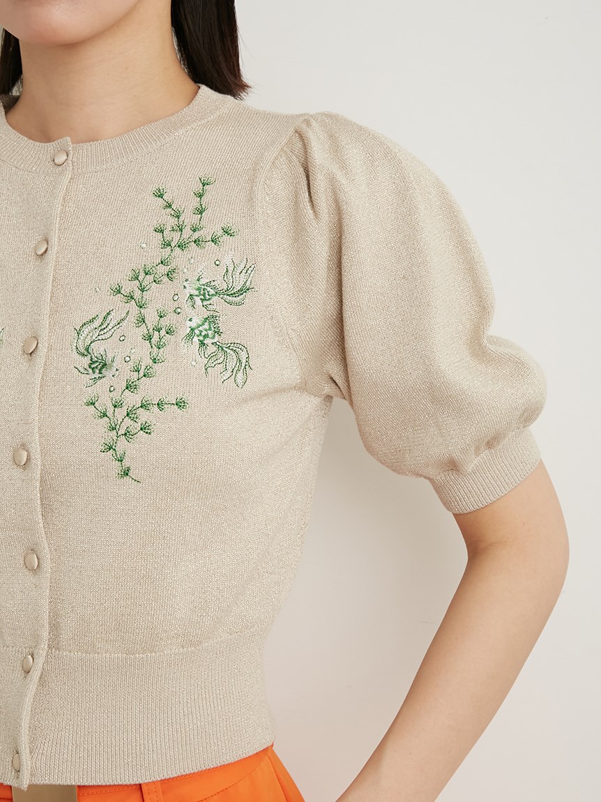 Orito出品物一覧KEITA MARUYAMA 刺繍 アンサンブル カーディガン 