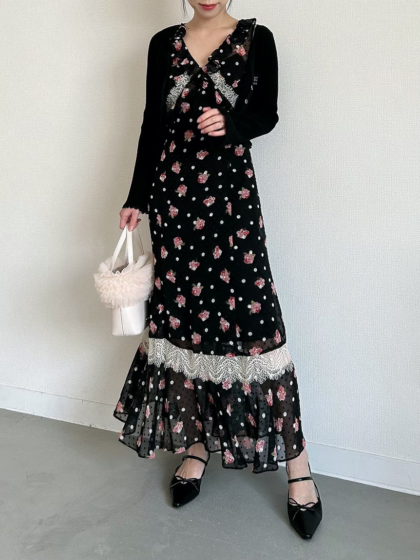 LILY BROWN × ANNA SUI】バタフライカーディガン(カーディガン LILY BROWN × ANNA SUI】バタフライカーディガン(カーディガン