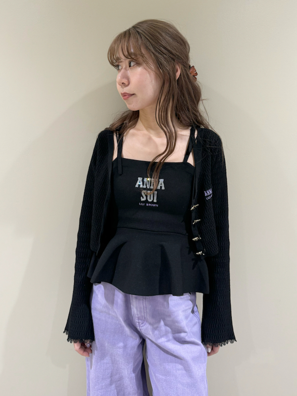 LILY BROWN × ANNA SUI】バタフライカーディガン(カーディガン LILY BROWN × ANNA SUI】バタフライカーディガン(カーディガン