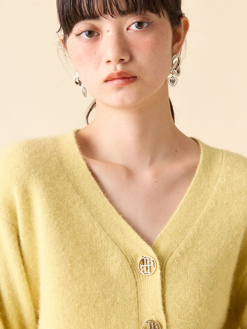 LBロゴフォックスニットカーデ(カーディガン)｜トップス｜LILY BROWN