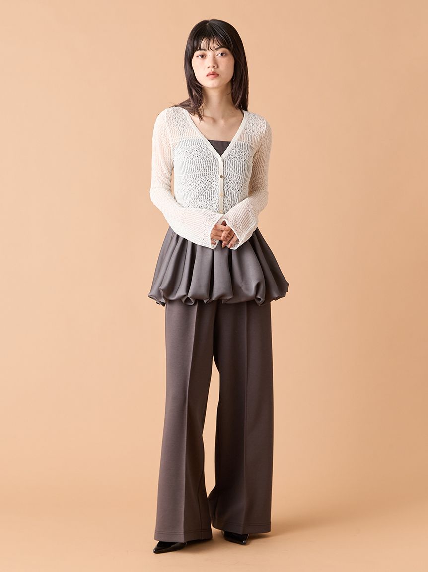 セミシアーニットカーディガン(カーディガン)｜トップス｜LILY