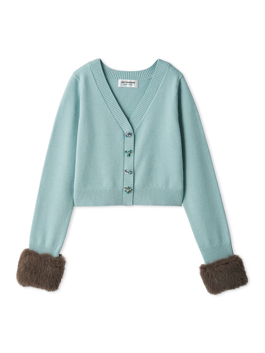 p*☆様 L.B CANDY STOCK ビーズ刺繍ニットカーディガン p*☆様 L.B CANDY STOCK ビーズ刺繍ニットカーディガン - メルカリ