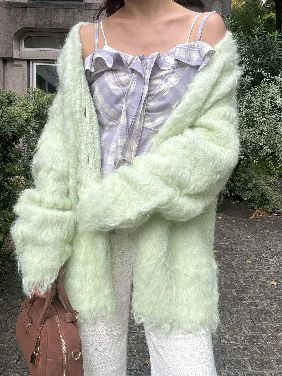 シャギーニットカーディガン(カーディガン)｜トップス｜LILY BROWN