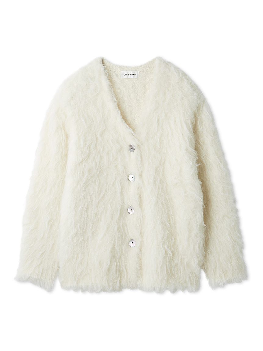 シャギーニットカーディガン(カーディガン)｜トップス｜LILY BROWN