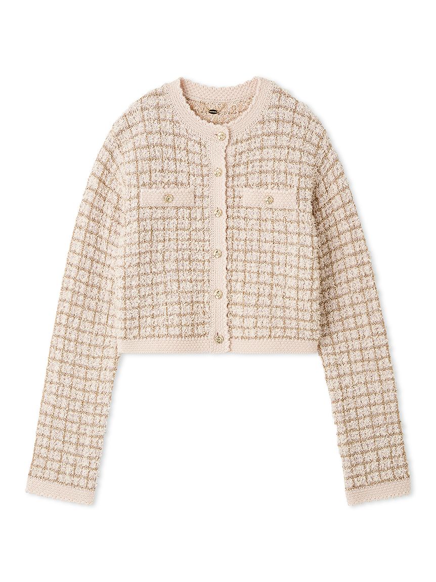 新品　LILY BROWN ツイード風カーディガンとパーカーセット LWND261014_p_40_LL.jpg