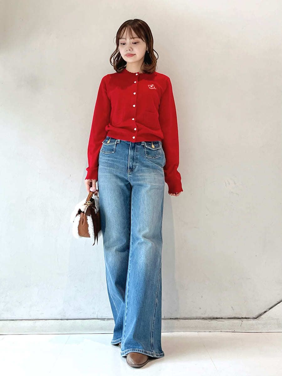 love letterコンパクトニットカーデ(カーディガン)｜トップス｜LILY